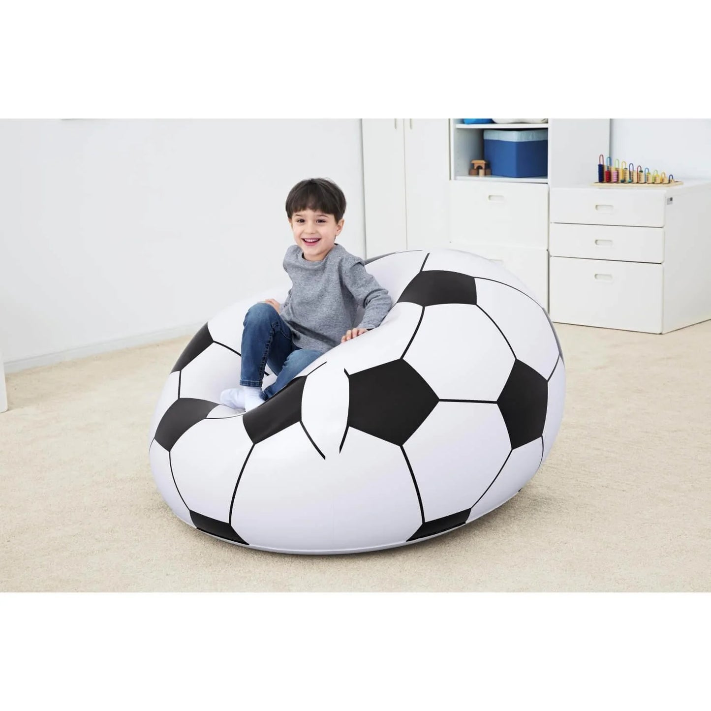 Sillón Inflable Fútbol 1.14MX1.12MX66Cm Bestway